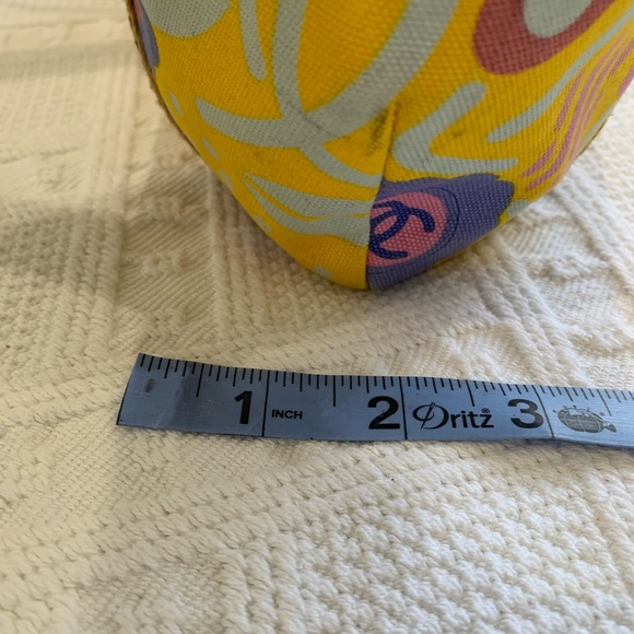 Chanel Vintage Floral Canvas Tote - Picture 13 of 16